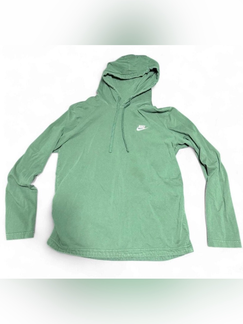 Nike Men's Green Pullover Hoodie